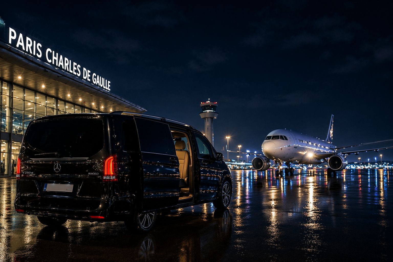 Transfert Paris CDG avec chauffeur privé
