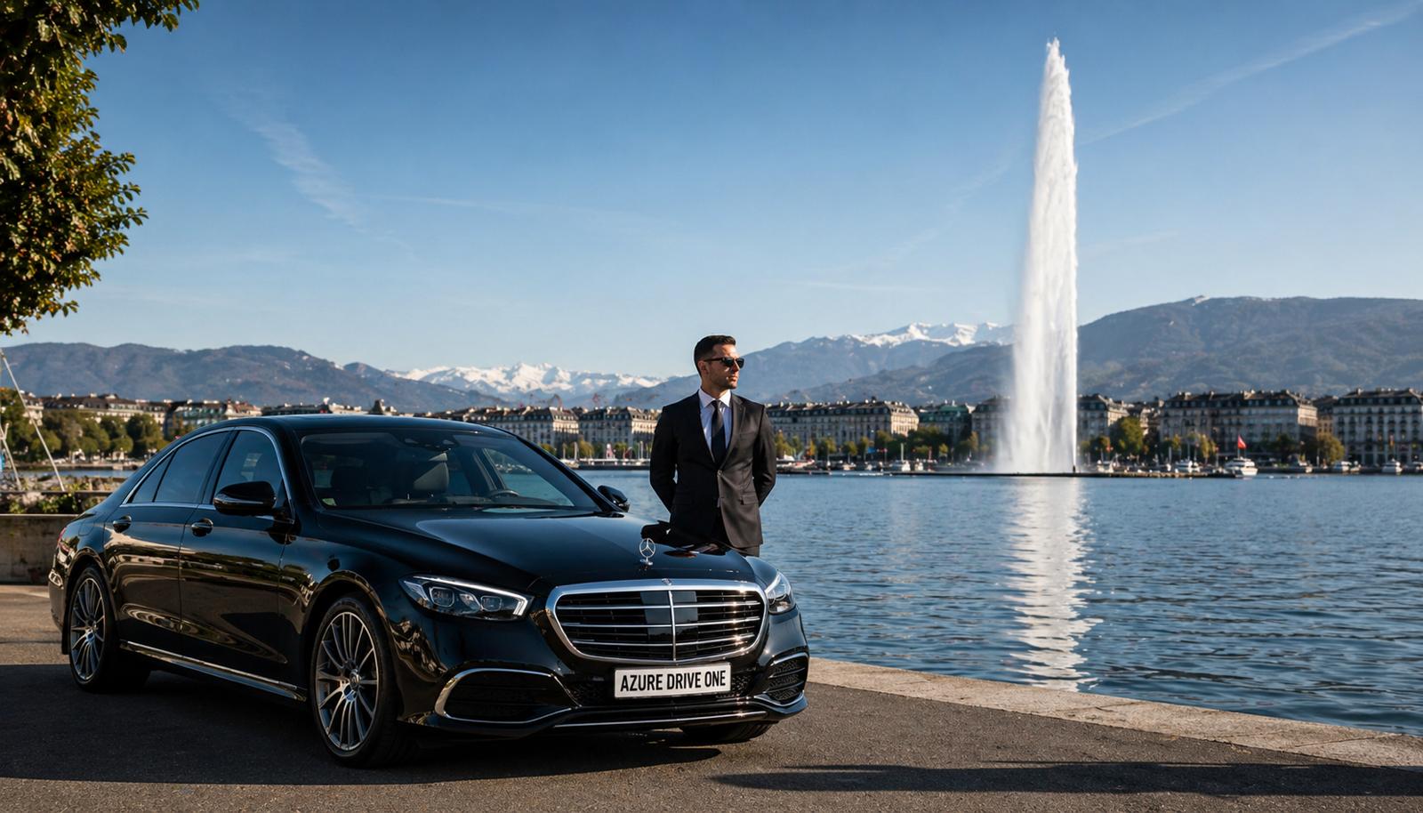 Service de chauffeur privé Mercedes de luxe à Genève