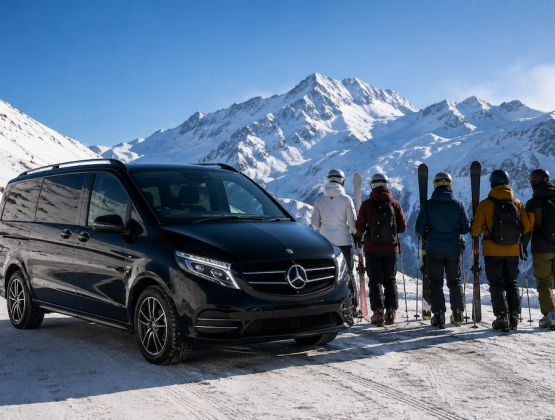 Service de chauffeur privé de Paris à Chamonix