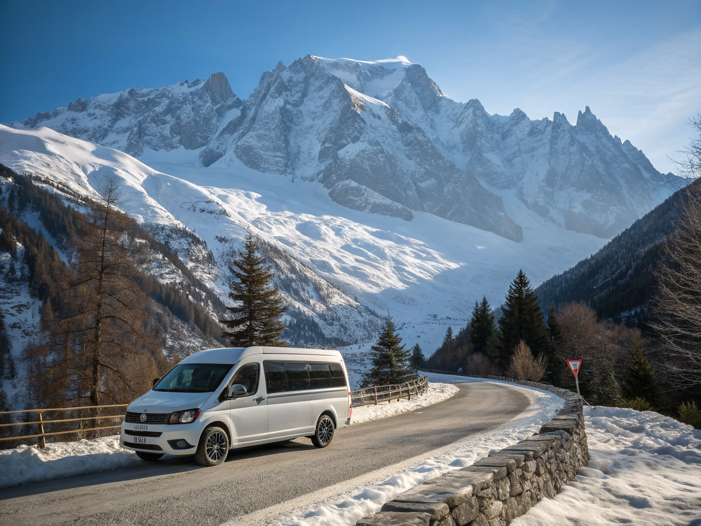 Service de chauffeur privé haut de gamme à Chamonix