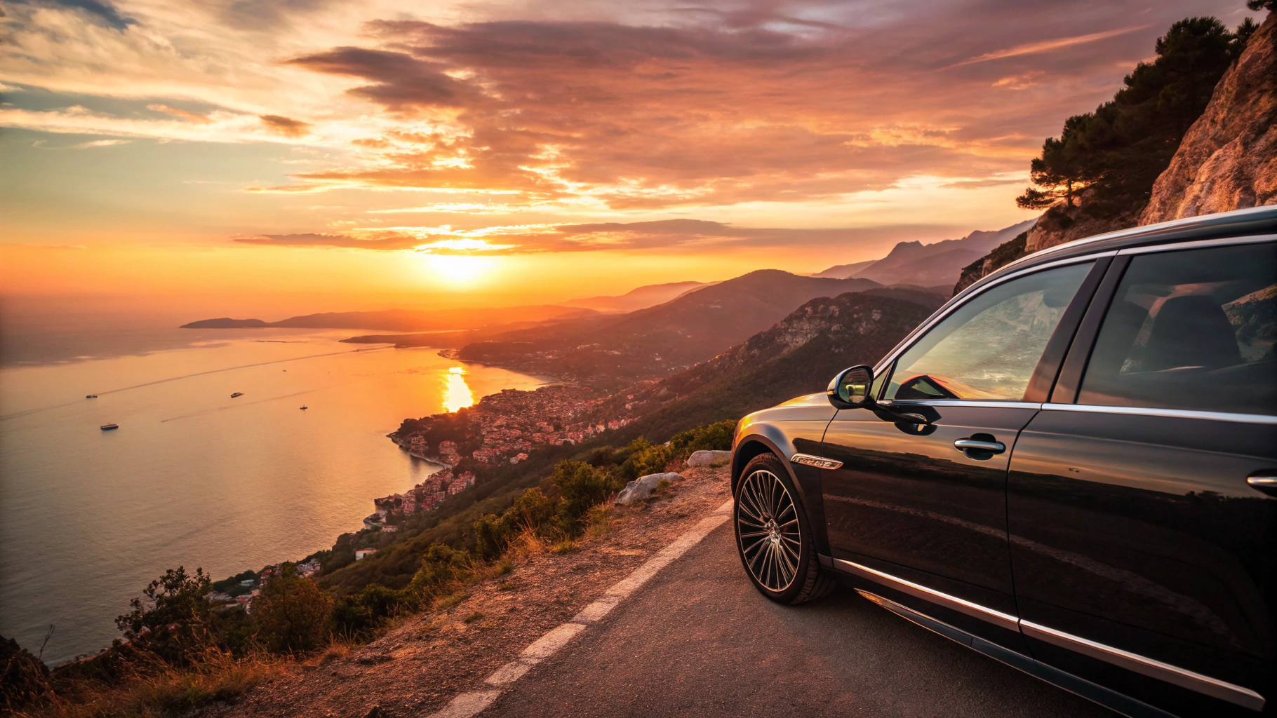 Chauffeur privé d'excellence le long du littoral de la Côte d'Azur