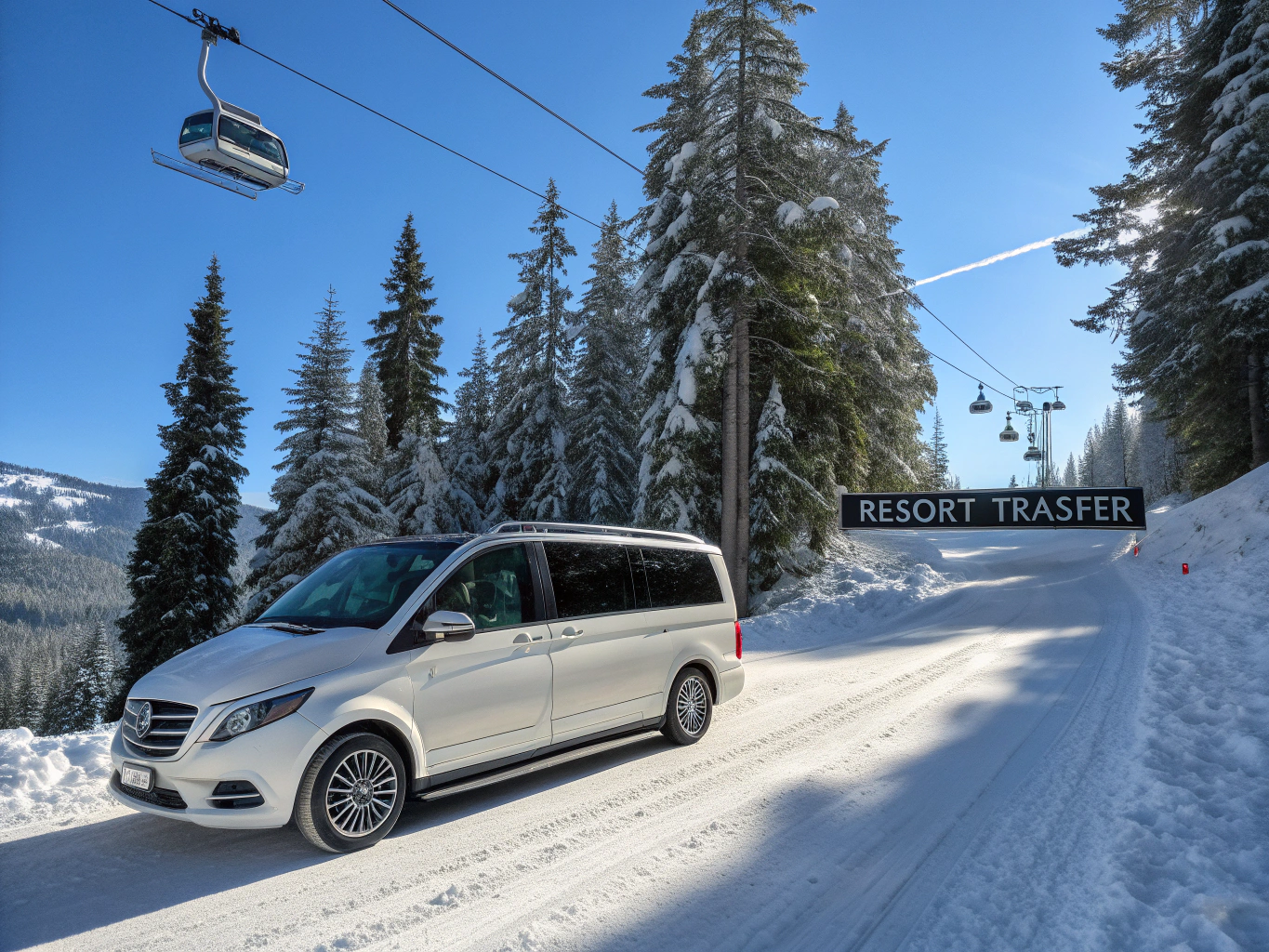 Chauffeur privé transfert Chamonix Val Thorens
