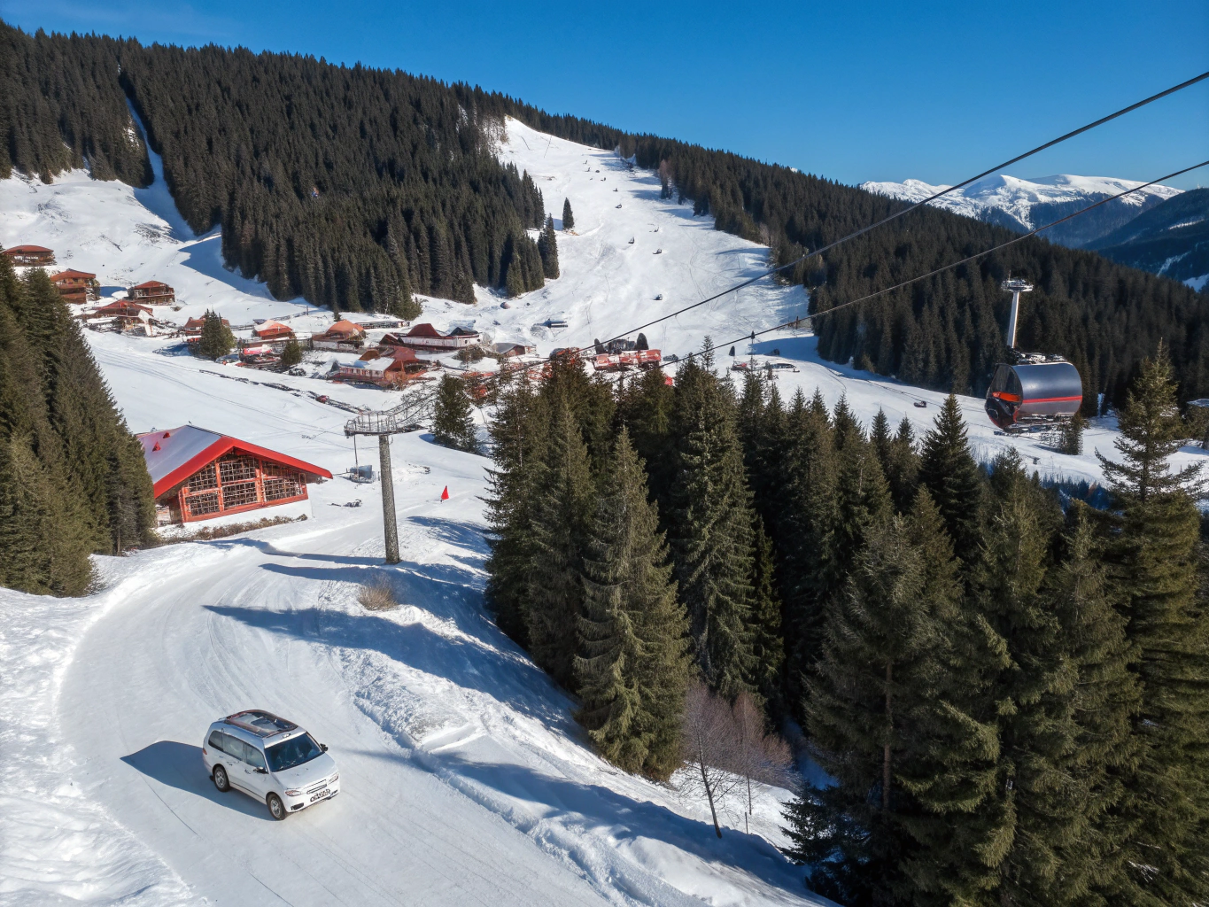 Chauffeur privé transfert Chamonix Courchevel