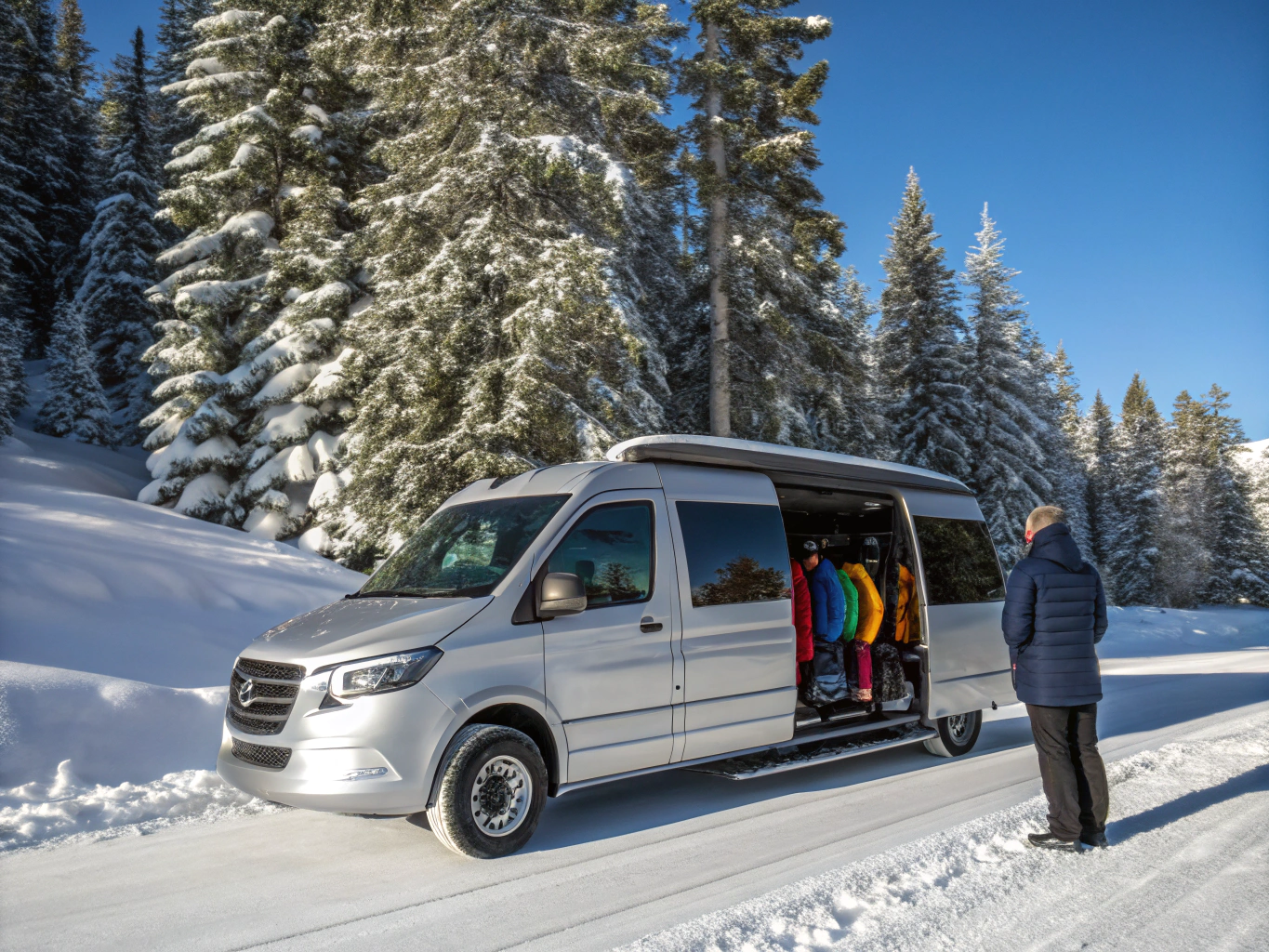 Service de chauffeur privé de Paris à Stations des Alpes