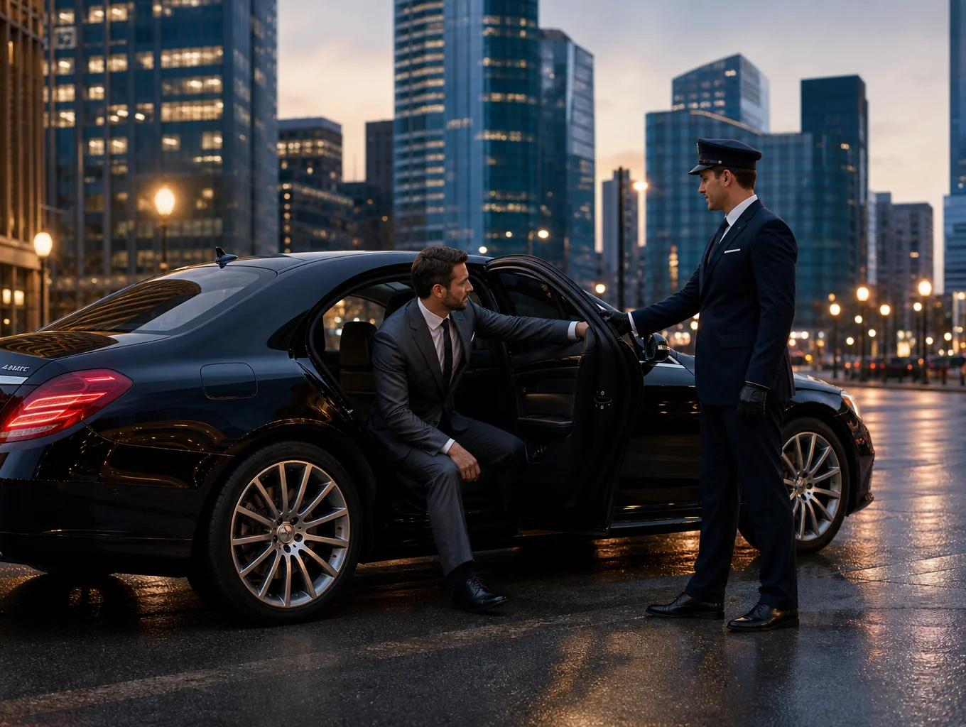 Chauffeur privé au bord du lac Léman à Genève