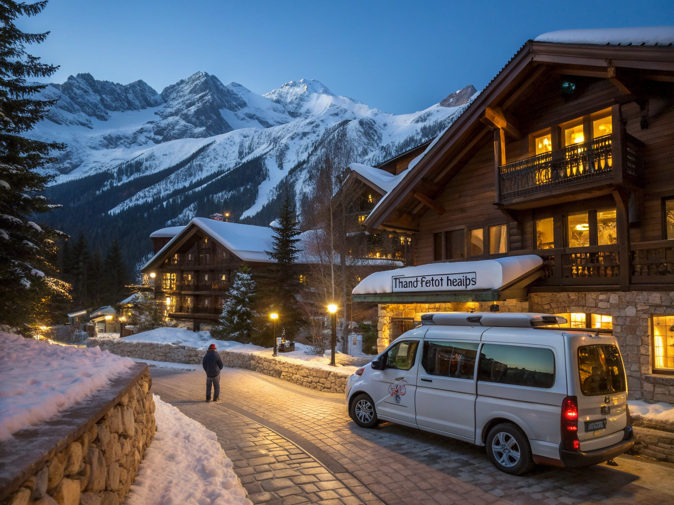 Chauffeur privé transfert Chamonix Méribel
