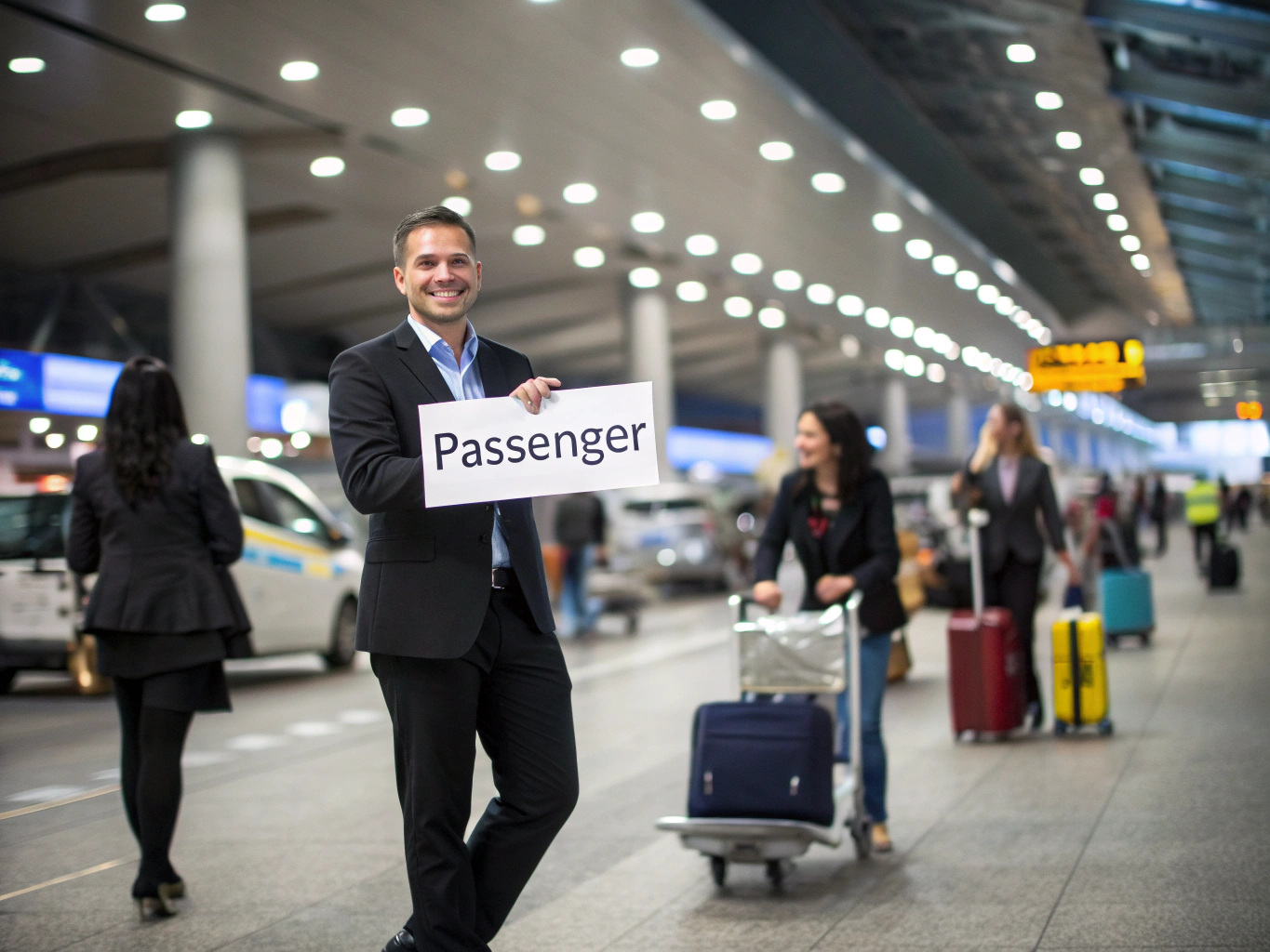 Transfert privé en berline de luxe entre l'aéroport Charles de Gaulle et Paris