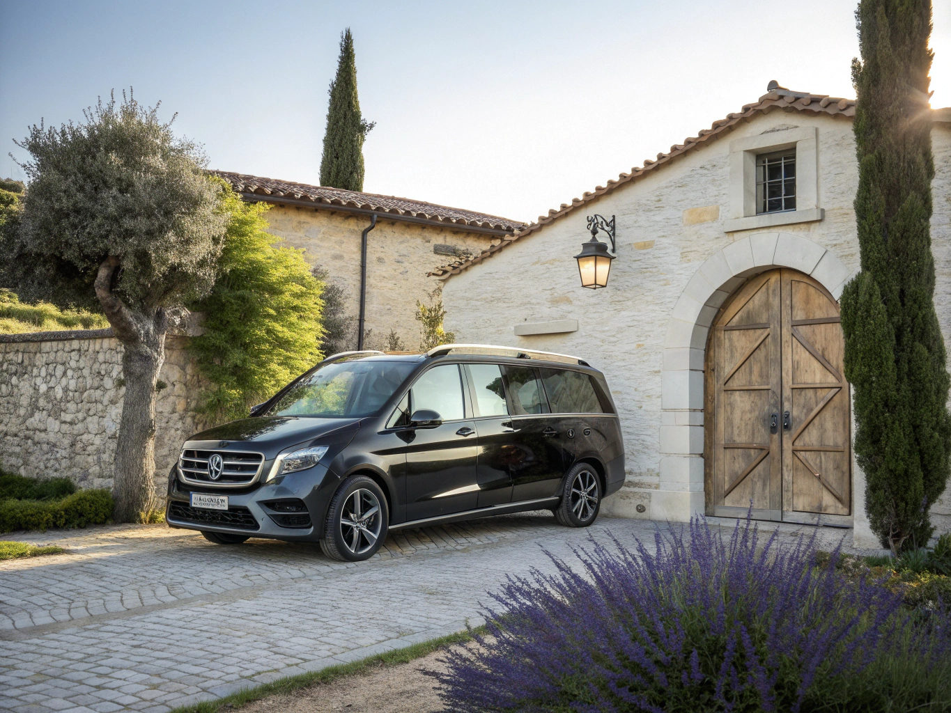 Mercedes-Benz Classe V à Courchevel